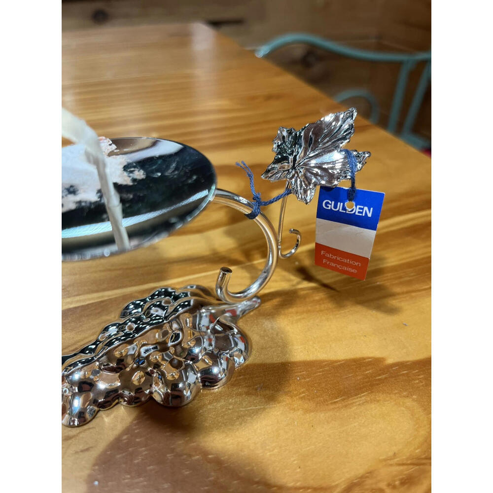 Silver ornate Candle Holders